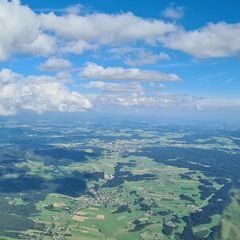 Flugwegposition um 15:41:06: Aufgenommen in der Nähe von St. Stefan-Afiesl, Österreich in 2138 Meter